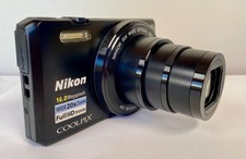 Nikon Coolpix S7000 Black Nikkor 20X Wide Optical Zoom 16.0 Megapixels Complete