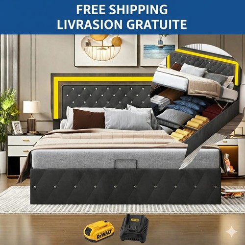 Lit double 140x200 led - double, ⭐