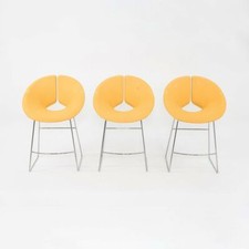 2005 Patrick Norguet for Artifort Apollo Counter Stool in Yellow Fabric 3x Avail