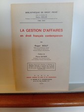Livre Droit La Gestion