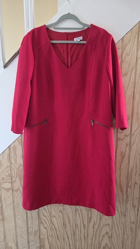 Robe fourreau antonelle rouge - antonelle,