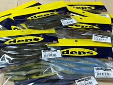 deps Sakamata Shad  4 5 6 7 8inch Soft Plastic Jerkbait Hover choose color Japan
