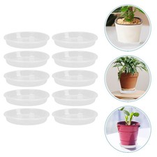  10 Pcs Soucoupe Pot Fleur