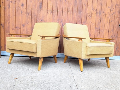 60er vintage fauteuil rétro - 60er,