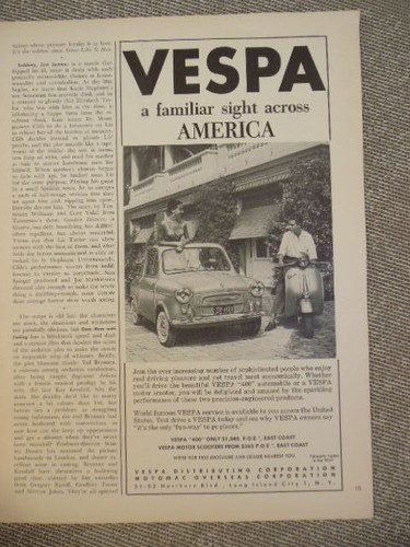 Vintage 1960 vespa - 1960,