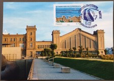 Carte Maximum  1er jour 2017, Cherbourg en Cotentin, Gare Maritime