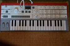 Korg microKORG S Synthesizer w/ Adapter,Case,Microphone Test Completed Working