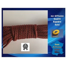 paracorde ROUGE 550 7brins Pour Loisirs Créatif ( Vendu Au Mètre )