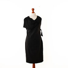Robe noire sans manches femme