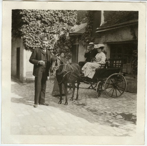 Photo ancienne cheval - ancienne,