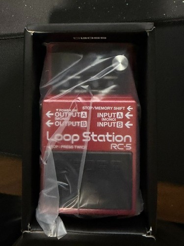 Boss loop station - rc-5, pedal
