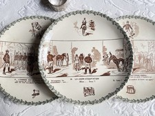 3 Assiettes à Dessert