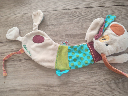 Doudou plat lilliputiens chien - doudou,
