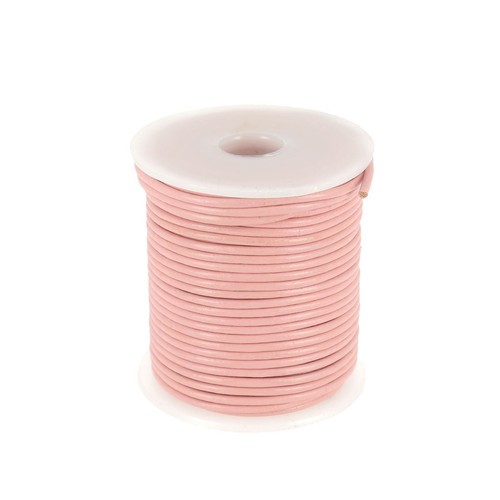 Lacet cuir rond - lacet, diamètre