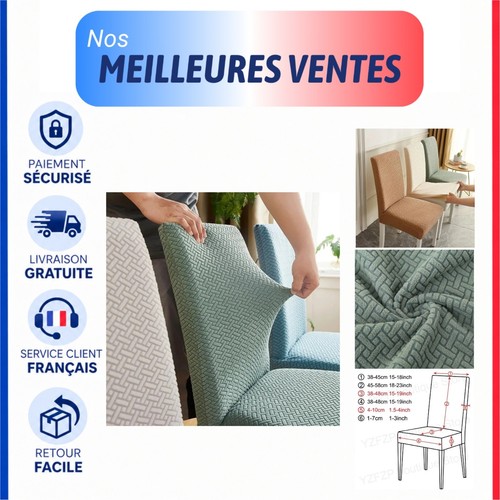 Housse chaise élastique - chaise,