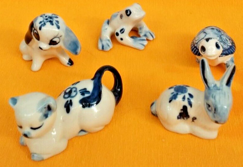 Anciennes figurines animaux - anciennes,