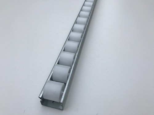 Rail rails galets - a, rouleaux