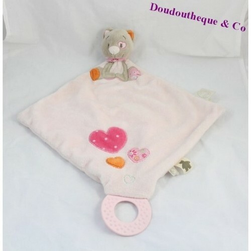 Doudou plat chat noukie iris - plat, noukie's