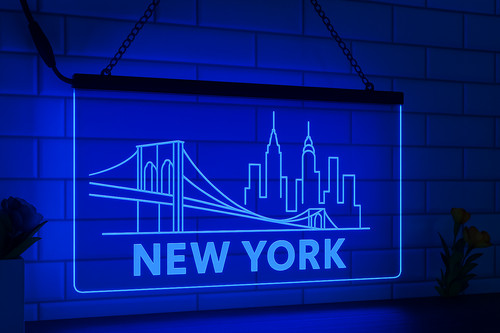 Enseigne lumineuse néon - , led