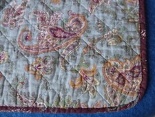 Housse de grand coussin boutis neuve, Campagne, Provence, Patchwork, shabby 