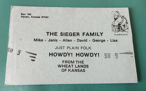Radio qsl post card - cb,
