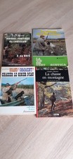 lot de 4 livres chasse 