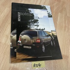 Renault Scénic RX4 2001 prospectus catalogue brochure publicité