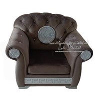 Fauteuil Canapé Réseau Et Matelas Chesterfield Dea Medusa Brassards Moderne Vell
