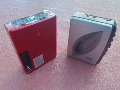 Lot walkman cassette player - lot,