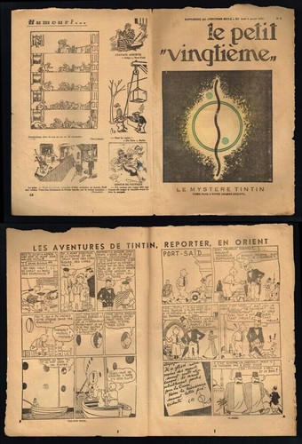 Petit vingtième xxème 1933 - petit, vingtième/xxème