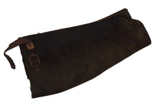 Black Leather Gaiter Wreck French Officer/Gendarmerie WW1/WW2 14 18