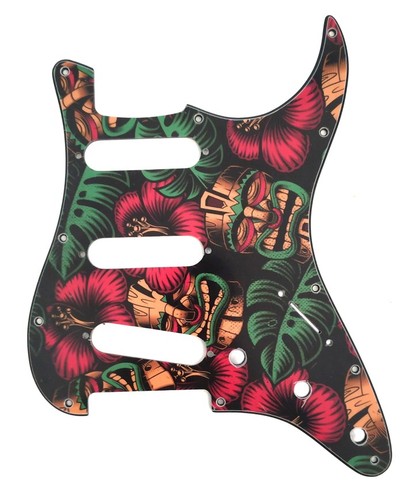 Pickguard aloha tiki custom - pickguard,