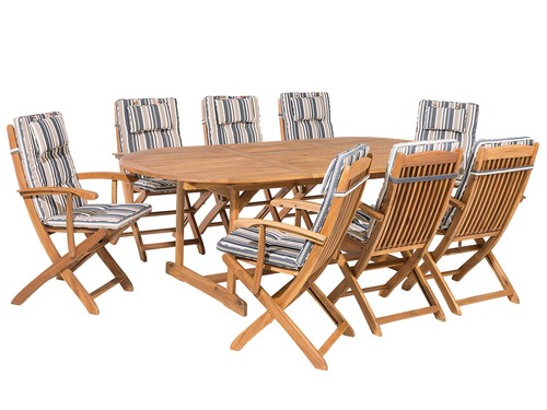 Beliani table de jardin - -,