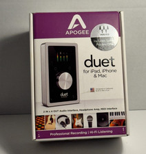 Apogee Duet USB Audio Interface for iOS, Mac - BOX ONLY * Read Description *