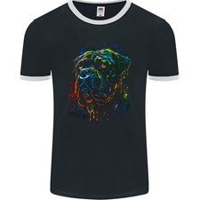 Un T-Shirt Ringer Pour Homme Cane Corso Coloré FotL