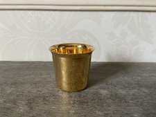 Timbale En Métal Doré 