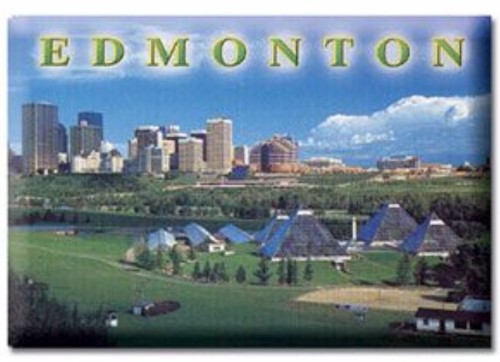 Edmonton photo magnet - photo, canada