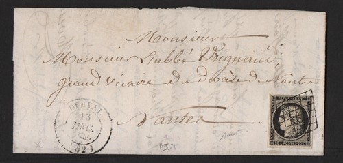 Lettre rare no3 20c - 💎,