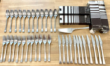 Service de 37 couverts à dessert Guy Degrenne vintage années 70, parfait état