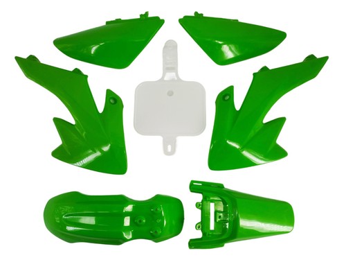 Kit plastiques vert foncé