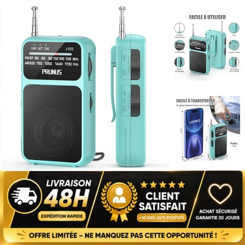 Prunus 555 mini radio - prunus, j-555