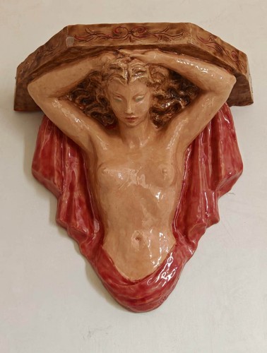 Console sculpture bust - bust, woman