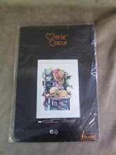 CANVAS TAPESTRY, by MARGOT. BLUE CHAIR model.