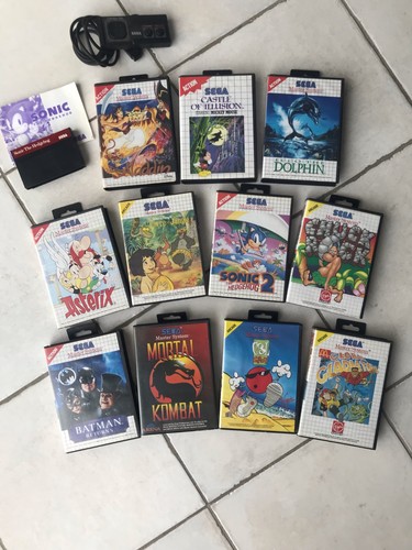 Cassettes jeux video sega - 11, +