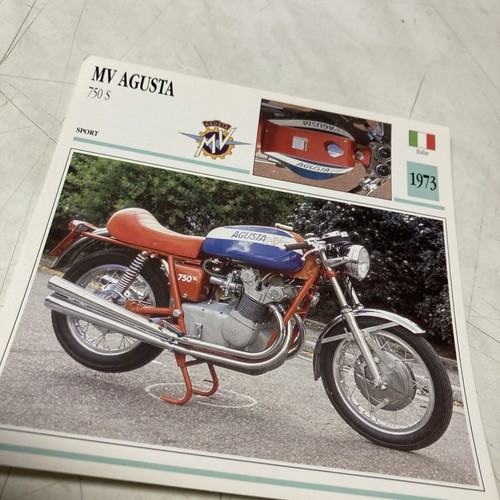 Agusta 750 1973 carte - mv,