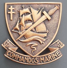Badge Béret Commandos Marine