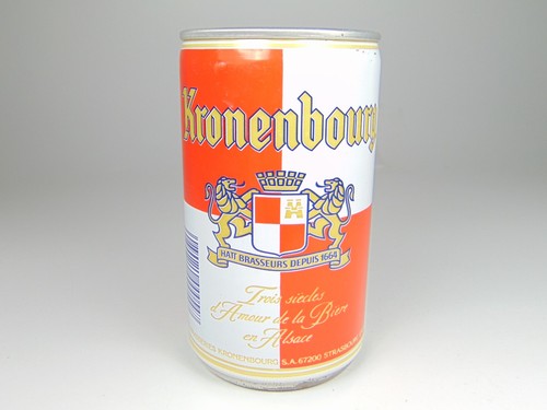 Canette vide kronenbourg - canette,