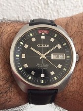 Vintage Citizen Automatic Moon Dater Seven Star  Watch Orologio Montre Uhren