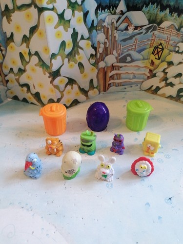 Lot figurine the trash pack - -,