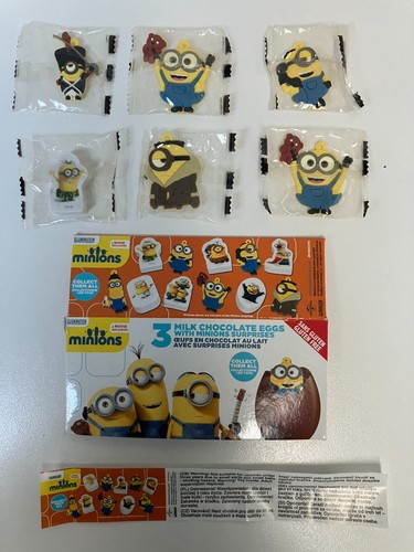 Minions figurines plates - 6,